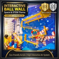 Jeux de mur interactifs personnalisés avec balles, équipement de jeu souple, panneaux muraux éducatifs pour enfants, aire de jeux intérieure, usine