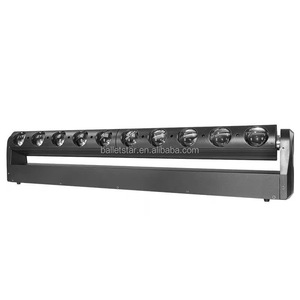 แถบไฟเคลื่อนที่สำหรับทำความสะอาด10X40W RGBW แผงควบคุม DMX LED ลำแสงเคลื่อนที่ไฟ DJ - Product Image 3