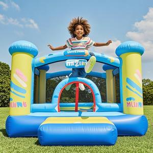 Casa inflable para saltar para niños, adecuada para entretenimiento de <span class=keywords><strong>fiestas</strong></span> en interiores y exteriores - Product Image 3