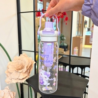 Hotselling grote capaciteit thee-infuser waterfles met handvat & rietje - Lekvrij - Draagbaar voor buiten & sport - Groothandel