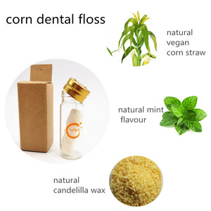 Hilo Dental Vegano 100% Biodegradable de Fibra de Maíz, Hilo Dental Natural para el Cuidado Bucal Sin Desperdicio - Product Image 3