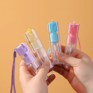 Flacon pulvérisateur carré personnalisable Ecannal de 10 ml, motif dessin animé mignon, pour <span class=keywords><strong>alcool</strong></span> buccal et parfum, pompe pulvérisatrice fine en PP - Product Image 4