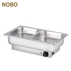 Contenitore scalda Buffet idraulico <span class=keywords><strong>elettrico</strong></span> 9L scaldabagno contenitore Buffet scaldabagno piatto per feste Catering banchetti Set - Product Image 5
