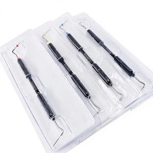 Explorador Dental Endodóntico Manual de Acero Inoxidable con Empuñadura Moleteada, Instrumento Clase I, Plateado, Autoclavable, 3 Años de Garantía - Product Image 3