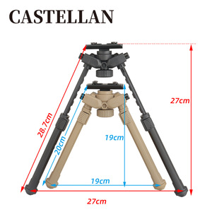 Scopi rotanti telescopici per esterni 360 gradi, i bipodi tattici supportano i bipodi espandibili - Product Image 2