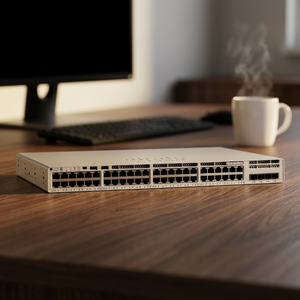 Nouveau Commutateur Réseau Essentiels C9200L-48PXG-4X-E Série C9200L 48 ports 12xMGig 36x1G 4x10G PoE+ - Product Image 1