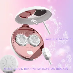 New Design Automatic Contact Lens Cleaner Ultrasonic Contact Lens Cleaning Tools Portable Washing Machine Case