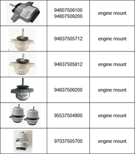 ยางรองแท่นเครื่องหน้า สำหรับรถยนต์เมอร์เซเดส-เบนซ์ SLK 280/350 E 240/320/350 เครื่องยนต์เบนซิน 3.0 <span class=keywords><strong>3.2</strong></span> 3.5 รุ่น A2302400117 2112400717 - Product Image 4