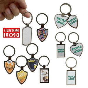 Factory Direct Supply Personalized Design Metal Keyrings For Souvenir Gifts Metal Keychain Anime