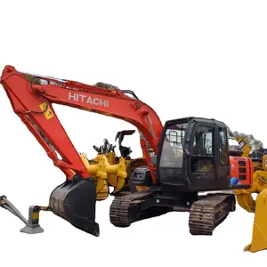 Piccola macchina usata escavatore Hitachi 120 Hitachi da 12ton che gestisce macchinari da costruzione di prima classe