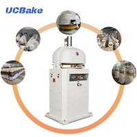 Bäckereiausrüstung 26-teilige Automatische Teigteiler- und Rundwirkmaschine Kommerzieller Teigteiler und Rundwirker für Brotverarbeitung