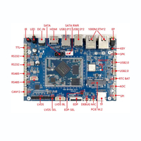 Carte mère embarquée Android 11 RK3568 Wifi BT EDP MIPI 2.0 GHz pour affichage numérique LCD