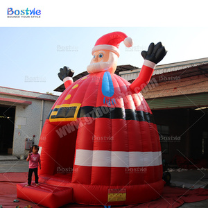 Castillo Inflable Comercial de Santa Claus para Navidad, Castillo Hinchable Gigante con Temática de Santa Claus para <span class=keywords><strong>Alquiler</strong></span> en Fiestas Navideñas - Product Image 6