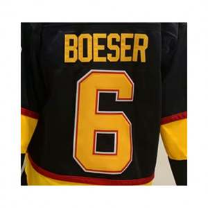 قميص هوكي وطني جديد لعام 2026 للاعب ليون درايسايت من فريق إدمونتون، باللون الكحلي، بأفضل جودة ومخيط - Product Image 3