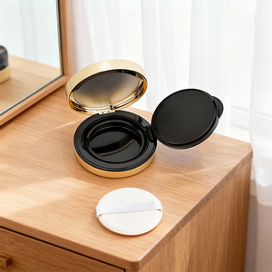 15G Xách Tay Nhỏ Gọn Vòng Nhựa Trang Điểm <span class=keywords><strong>Container</strong></span> Cho Đệm Không Khí & BB/CC Kem Tùy Chỉnh Bao Bì Vẻ Đẹp Sử Dụng - Product Image 2