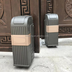 ที่เปิดประตูสวิงมอเตอร์ DC24V อัตโนมัติน้ำหนักสูงสุด500กก. ผู้ประกอบการล้อคู่แขนหมุน - Product Image 3