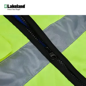 Lakeland CV30 การทํางานในฤดูร้อนที่อุณหภูมิสูง การรักษาความปลอดภัยและการป้องกันด้วยเสื้อชูชีพสะท้อนแสง