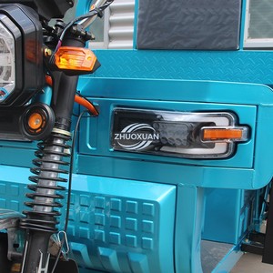 60V Battery Open Body Electric Three Wheeler 400kg Load Agricultural Cargo Trike - Product Image 6