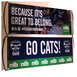 Bandera Promocional Personalizada de Alta Calidad y Bajo Costo con Logotipo Personalizado, Bandera Enrollable Manual Retráctil - Product Image 4