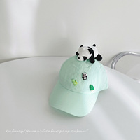 BOTTCOOLA alta calidad al por mayor algodón Panda niños sombrero de béisbol primavera y otoño lindo niño y niñas bebé pato lengua sombrero