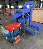 Machine à riz multifonctionnelle automatique pour usage domestique / Moteur diesel combiné pour le décorticage du riz