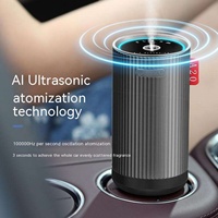 Nouvel Arrivage – Humidificateur Intelligent Portable en Alliage pour Voiture, Diffuseur d'Huiles Essentielles USB, Machine d'Aromathérapie à Pulvérisation de Brume