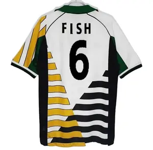 South Retro Soccer jerseys home away green yellow Vintage football Shirt 1994 Classic Bartlett FISH PARKER JORAM Moshoeu Africa