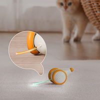 Jouet interactif de souris de détection intelligente d'entraînement automatique jouet USB rechargeable pour chat Teaser jouer souris électrique jouets pour chat
