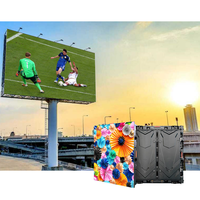 Pantalla LED para Publicidad en Estadios, Panel de Visualización de 960*960mm, P6 P8 P10, para Deportes, Fútbol, Perímetro Exterior