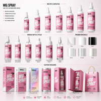 Spray Capilar Herbal OEM Sin Enjuague para Pelucas y Cabello Humano - Nutrición, Reparación y Anti-Frizz, Sin Fijación, Kit de Cuidado para Pelucas, Marca Privada