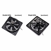 Ventilateur d'extraction de cuisine domestique 14 pouces, puissant, à faible bruit, pour fenêtre, idéal pour maison de location et atelier industriel