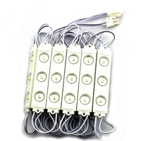 Modules LED IP65 2W éclairage avec lentille pour la publicité de signalisation 220V 110V nouveau Module LED d'injection 2835 3LED