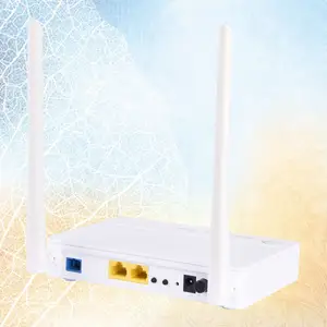 2端口1Ge + 1Fe + Wifi以太网无源光网络 (Epon) 吉比特无源光网络 (Gpon ONU Wifi Ont调制解调器光纤网络路由器300Mbps Xpon ONU