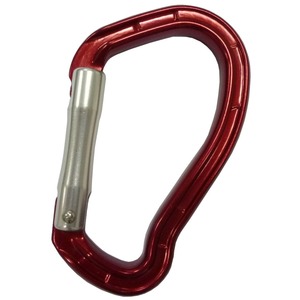 Mousqueton en alliage d'aluminium (anodisé) Bent Gate, fabricant OEM/ODM Taïwan, 25kN, 55g, certifié CE EN 12275 - Product Image 5