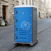 Toilette chimique 2025 assise avec toilette portative en plastique de grand réservoir de déchets pour la construction