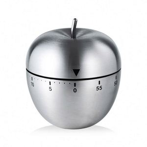Creative Egg-Shaped 60-Minute Metal Kitchen <b>Timer</b> Mechanical Student Reminder for Baking and Cooking - Product Image 5