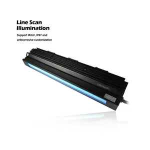 Iluminación de escaneo de línea serie i +, fuente de luz de escaneo de línea LED de 48 VDC