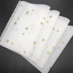 Wholesale custom printed colored gift tissue paper fashion tissue paper with logo