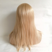 Respirant trame pleine casquette avant 5*5 Mono dentelle haut Base surbrillance couleur cheveux humains femmes perruques avec fabrication personnalisée