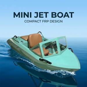 Mini Jet Ski Compact en FRP Haute Vitesse pour Vente en Gros – <span class=keywords><strong>Bateau</strong></span> à <span class=keywords><strong>Moteur</strong></span> Personnel Vert Monoplace pour Sports Nautiques - Product Image 1