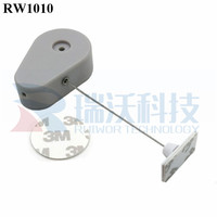 RUIWOR RW1010 en forme de Goutte Yoyo Bobine De Ligne De Plus 25X15mm Adhésif Rectangulaire Plaque ABS Sécurité équipement