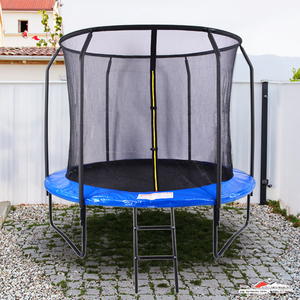 <span class=keywords><strong>Trampoline</strong></span> de jardin robuste Premium 8FT <span class=keywords><strong>Trampoline</strong></span> de rebond extérieur pour enfants et adultes avec filet - Product Image 2