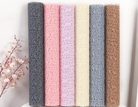 Papier d'emballage en filet jacquard pour fleurs, fournitures pour fleuristes, emballage de bouquet pour la Saint-Valentin, rouleau de gaze en filet pour emballage