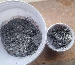 Revestimiento resistente al desgaste epoxi relleno de cuentas de cerámica duradero para reparación de bombas, tolvas, tanques y líneas Compuesto de curado rápido de 30 minutos - Product Image 3