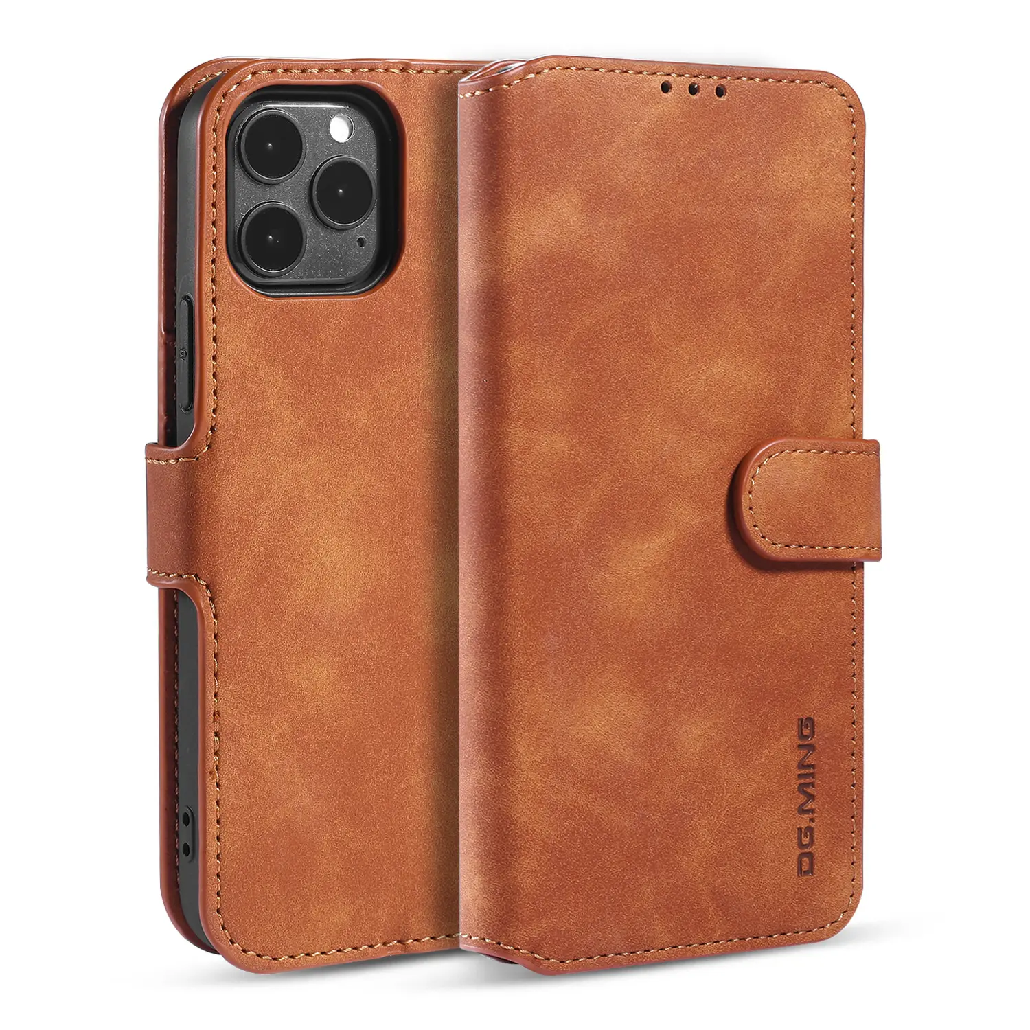 Luxury Wallet Phone Case for iphone 14, Retro PU Leather Flip Cover Case for Iphone 11 12 13 14 pro max case