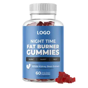 Nachtelijke Vetverbrander Gummies Voor Gewichtsverlies Metabolisme Booster Slaapmiddel Eetlust Onderdrukker Carb Blocker & Vetverbrander
