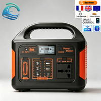 Centrale Électrique Portable TC MPPT avec Batterie LiFePO4, Onduleur à Onde Sinusoïdale Pure, Générateur Solaire, Allume-Cigare, Démarreur de Voiture CE/FCC
