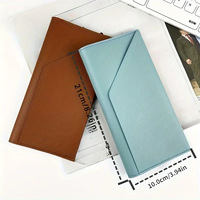 Porte-passeport en cuir PU tendance, porte-billets de voyage, étui de luxe pour cartes de crédit, pochette à monnaie – Idéal pour cadeaux promotionnels et d'affaires