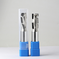 Palton PCD Carpintería Cnc End Fresa 2 flautas Espiral Herramientas de torneado de madera Cvd Slotter Router Bit