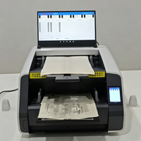 Scanner de documents USB CIS haute vitesse OEM pour ordinateur de bureau, 80 ppm, A3, ADF, recto verso, logo personnalisé et SDK